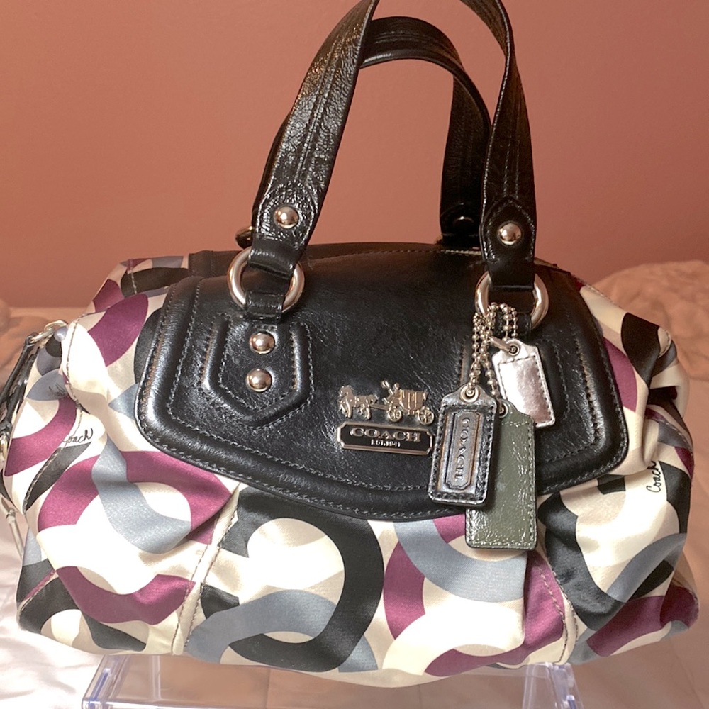 Coach Medium Size Bag Multiple Colorful C Through… - image 1